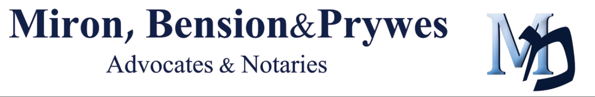 Miron, Bension & Prywes, Advocates & Notaries